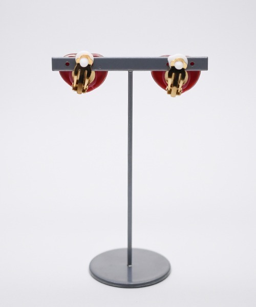 Fun & Daily（ファンアンドデイリー）の「F&D : ウォーターハートイヤリング（イヤリング・レディース・ピンク/イエロー/ブルー/レッド/ライトブルー/パープル・FREE）」の13枚目の写真