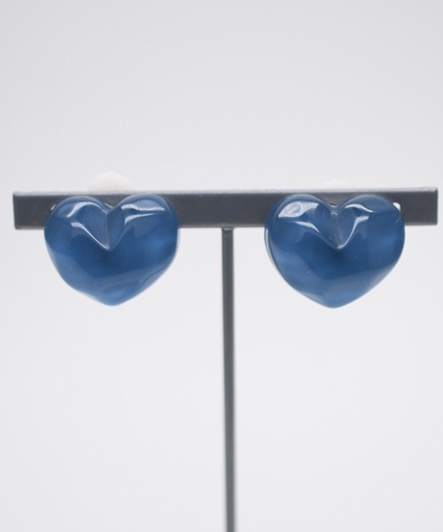 Fun & Daily（ファンアンドデイリー）の「F&D : ウォーターハートイヤリング（イヤリング・レディース・ピンク/イエロー/ブルー/レッド/ライトブルー/パープル・FREE）」の11枚目の写真