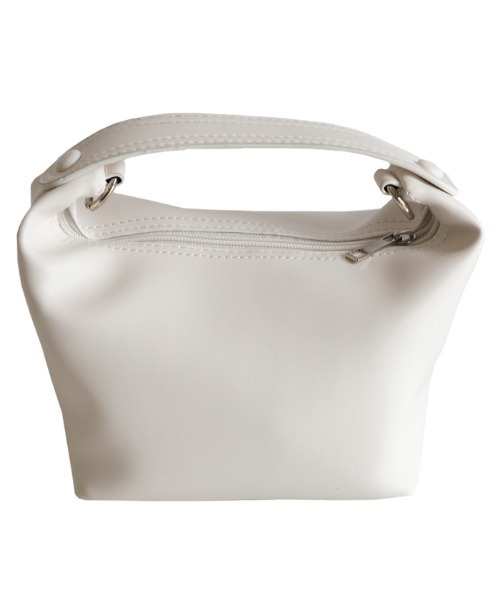 select MOCA(セレクトモカ)の「ワンハンドルミニバッグ(ハンドバッグ・レディース・ブラック/ベージュ/ホワイト・FREE)」の21枚目の写真