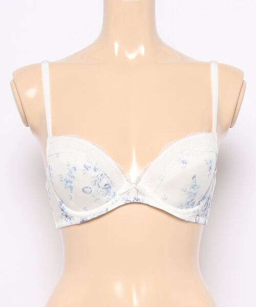 キッドブルー -ベンベルグサマーローズ -3/4カップワイヤーブラジャー -KISA157 -kidblue