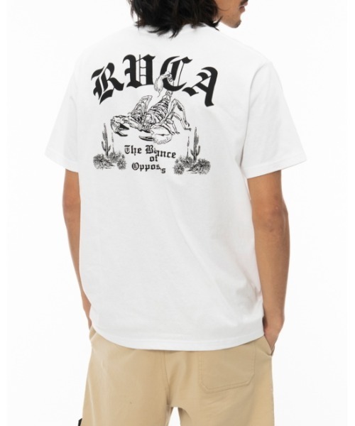 RVCA（ルーカ）の「RVCA メンズ SCORP Tシャツ【2022年夏モデル