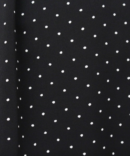 ASTORIA ODIER（アストリアオディール）の「ドット柄ボウタイブラウス（シャツ/ブラウス・レディース・アイボリー/ブラック/サックスブルー・MEDIUM）」の8枚目の写真