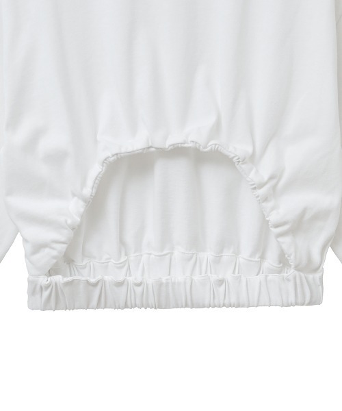 BACK OPEN MINI TOPS バックオープンミニトップス CLANE（クラネ）の「BACK OPEN MINI TOPS（Tシャツ/カットソー