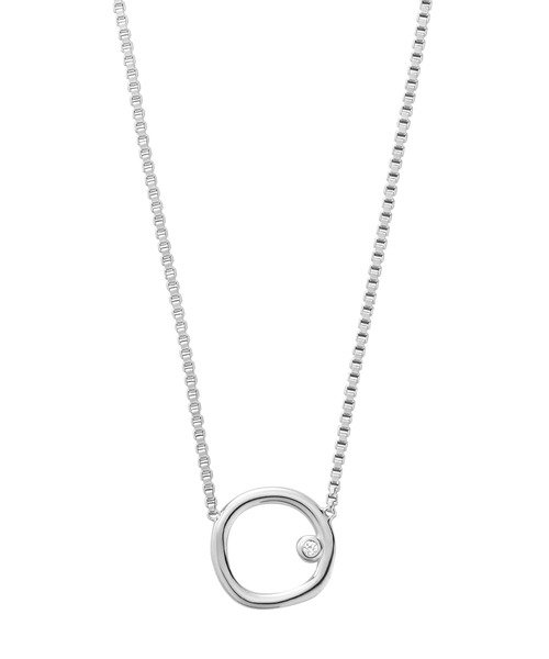 SKAGEN(スカーゲン)の「ELIN STERLING SILVER NECKLACE SKJS0020040(ネックレス・レディース・シルバー・FREE)」の1枚目の写真