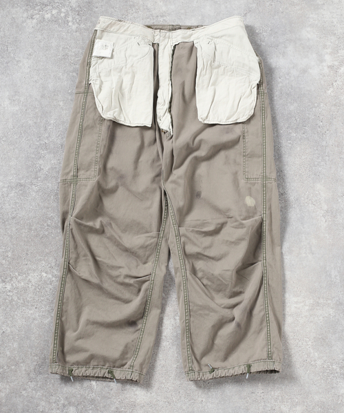 JOURNAL STANDARD J.S HOMESTEAD（ジャーナルスタンダードホームステッド）の「【j.s.homestead】HSM-51 BACK SATIN PAINT CARGO（カーゴパンツ・メンズ・カーキ・MEDIUM/LARGE）」の17枚目の写真