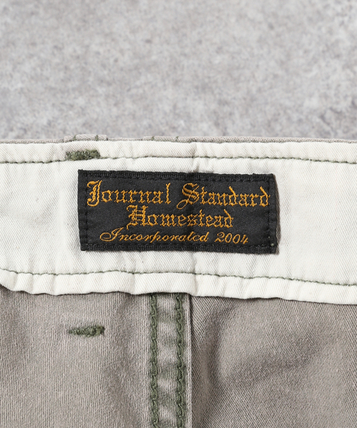 JOURNAL STANDARD J.S HOMESTEAD（ジャーナルスタンダードホームステッド）の「【j.s.homestead】HSM-51 BACK SATIN PAINT CARGO（カーゴパンツ・メンズ・カーキ・MEDIUM/LARGE）」の19枚目の写真