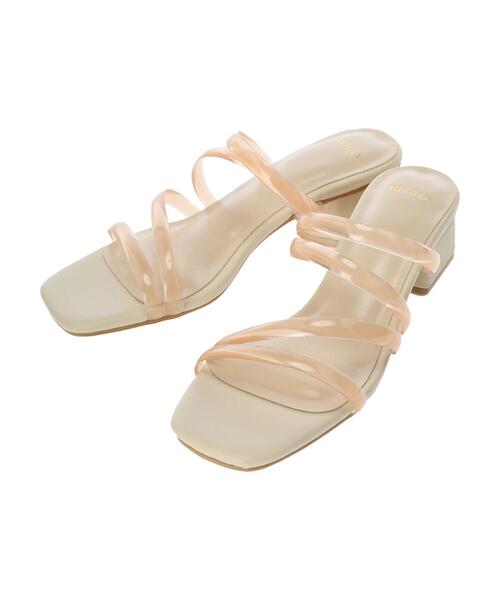 minia（ミニア）の「・minia クリアチューブサンダル（サンダル・レディース・グリーン/ブラウン/イエロー/アイボリー・M/S/L/LL）」の13枚目の写真