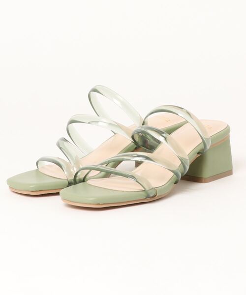 minia（ミニア）の「・minia クリアチューブサンダル（サンダル・レディース・グリーン/ブラウン/イエロー/アイボリー・M/S/L/LL）」の12枚目の写真