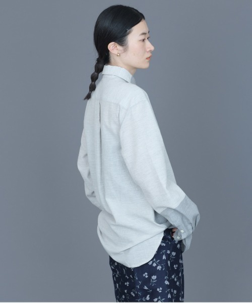 rikolekt（リコレクト）の「particle Shirt（シャツ/ブラウス・レディース・グリーン/グレー・3/2）」の7枚目の写真
