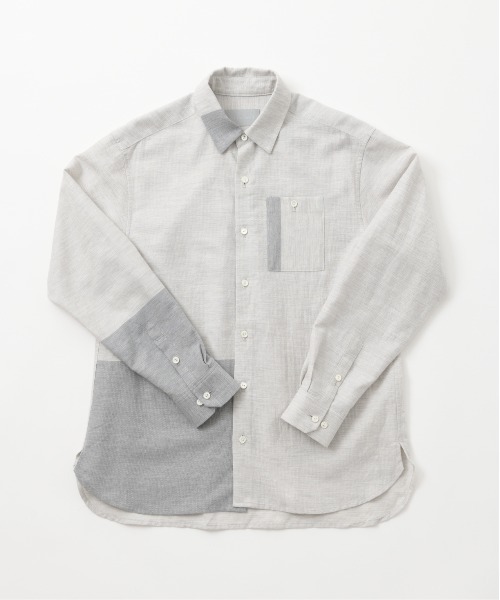 rikolekt（リコレクト）の「particle Shirt（シャツ/ブラウス・レディース・グリーン/グレー・3/2）」の11枚目の写真