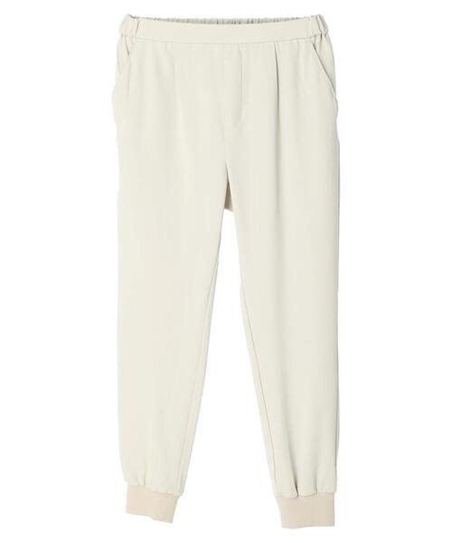 AMERICAN HOLIC(アメリカンホリック)の「スリムジョグパンツ(スウェットパンツ・レディース・ブラック/ライトベージュ・S/M/L)」の13枚目の写真