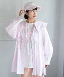 stripe puri ブラウス
