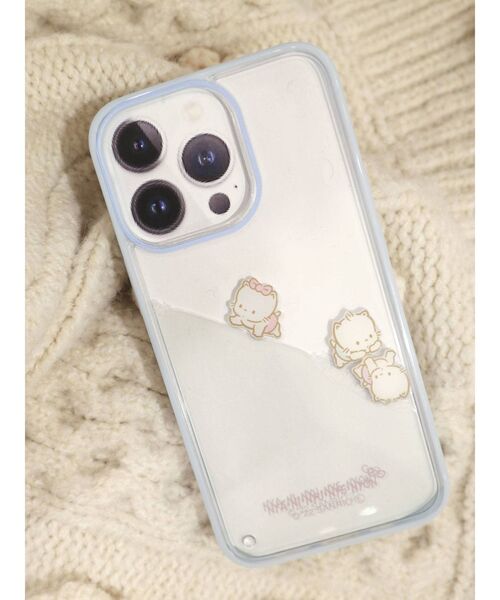 merry jenny（メリージェニー）の「【13 Pro】ぷかぷかニャニィニュニェニョンiPhone case（スマホケース/カバー・レディース・ブルー・FREE）」の7枚目の写真