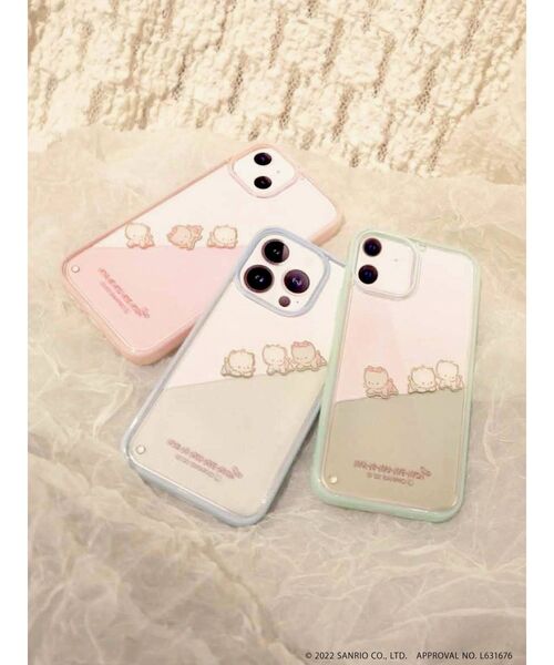 merry jenny（メリージェニー）の「【13 Pro】ぷかぷかニャニィニュニェニョンiPhone case（スマホケース/カバー・レディース・ブルー・FREE）」の16枚目の写真