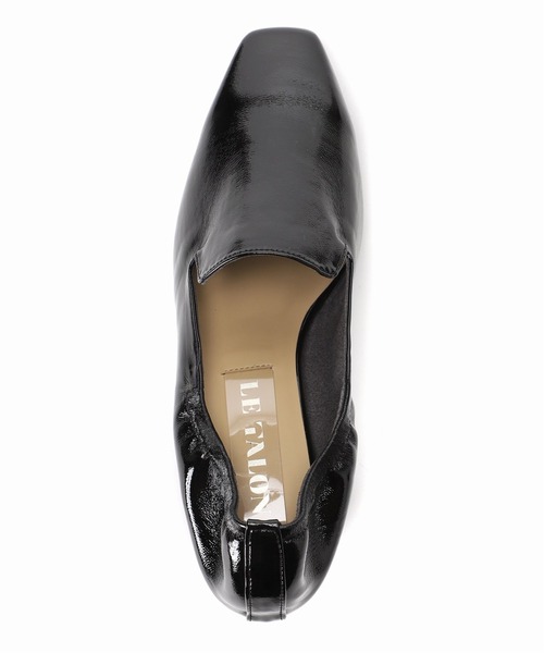 LE TALON（ルタロン）の「5cmスクエアレインギャザーパンプス（パンプス・レディース・ライトグレー/ブラックミックス/アイボリー・23.5cm/24cm/23cm/24.5cm）」の8枚目の写真