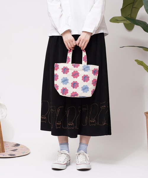 salle de bal（サルデバル）の「ペコちゃん ミルキー ミニ トート バッグ  miniTOTEpokoshiba FRH（トートバッグ・レディース・ベージュ/ピンク/ナチュラル/ブルー/グリーン・FREE）」の12枚目の写真