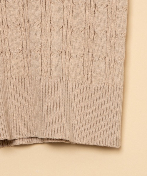 WEGO(ウィゴー)の「半袖ニット(ニット/セーター・レディース・アイボリー・FREE)」の3枚目の写真