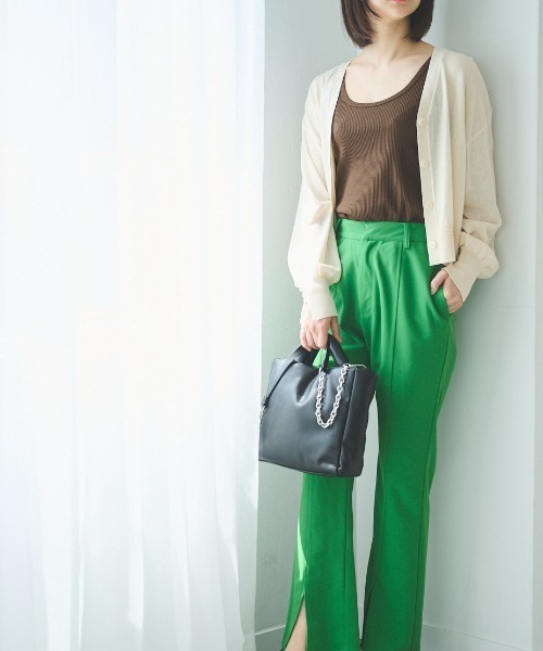 FREE'S MART（フリーズマート）の「◆ソフト2Wayバッグ（ショルダーバッグ・レディース・ブラック/ピンク・ﾌﾘ-）」の3枚目の写真