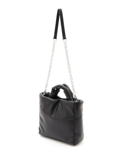 FREE'S MART（フリーズマート）の「◆ソフト2Wayバッグ（ショルダーバッグ・レディース・ブラック/ピンク・ﾌﾘ-）」の19枚目の写真