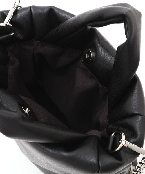 FREE'S MART（フリーズマート）の「◆ソフト2Wayバッグ（ショルダーバッグ・レディース・ブラック/ピンク・ﾌﾘ-）」の17枚目の写真