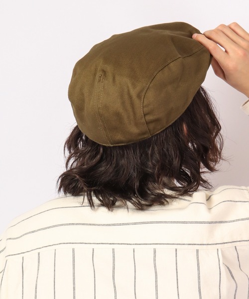 Fabulous（ファビュラス）の「fabulous コットンツイルハンチング帽（ハンチング/ベレー帽・メンズ・ブラック/ベージュ/カーキ・FREE）」の17枚目の写真