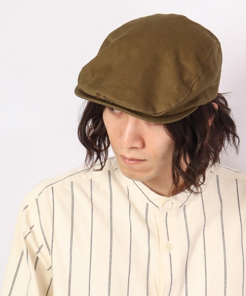 Fabulous（ファビュラス）の「fabulous コットンツイルハンチング帽（ハンチング/ベレー帽・メンズ・ブラック/ベージュ/カーキ・FREE）」の16枚目の写真