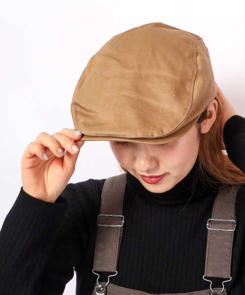 Fabulous（ファビュラス）の「fabulous コットンツイルハンチング帽（ハンチング/ベレー帽・メンズ・ブラック/ベージュ/カーキ・FREE）」の12枚目の写真