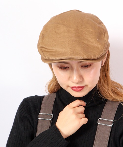 Fabulous（ファビュラス）の「fabulous コットンツイルハンチング帽（ハンチング/ベレー帽・メンズ・ブラック/ベージュ/カーキ・FREE）」の13枚目の写真