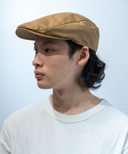 Fabulous（ファビュラス）の「fabulous コットンツイルハンチング帽（ハンチング/ベレー帽・メンズ・ブラック/ベージュ/カーキ・FREE）」の9枚目の写真