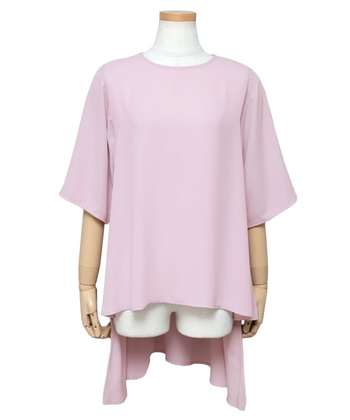 reca（レカ）の「テールカットシアーブラウス（シャツ/ブラウス・レディース・ホワイト/スモークピンク・M/L）」の18枚目の写真