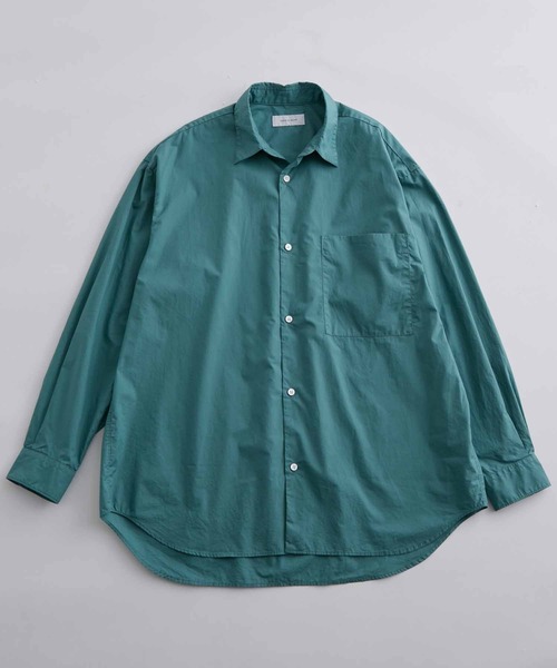 ADAM ET ROPE'(アダムエロペ)の「ビッグシルエット レギュラーカラーシャツ(シャツ/ブラウス・メンズ・ホワイト/グリーン・M/L)」の14枚目の写真