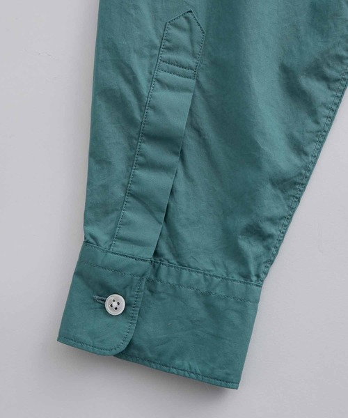 ADAM ET ROPE'(アダムエロペ)の「ビッグシルエット レギュラーカラーシャツ(シャツ/ブラウス・メンズ・ホワイト/グリーン・M/L)」の19枚目の写真