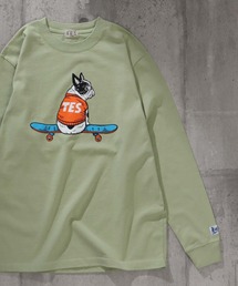 TES SKATE BUHI LONG SLEEVE T-SHIRT / ロンT