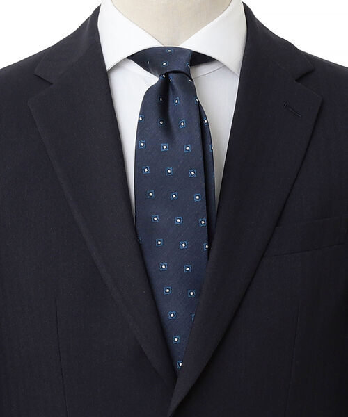 B:MING by BEAMS(ビーミングバイビームス)の「B:MING by BEAMS / シルク プリントネクタイ 22F(ネクタイ・メンズ・グレー/グレー系その他/ブラウン系その他/ブルー系その他/ブルー系その他2/ブルー系その他3・ONE SIZE)」の4枚目の写真