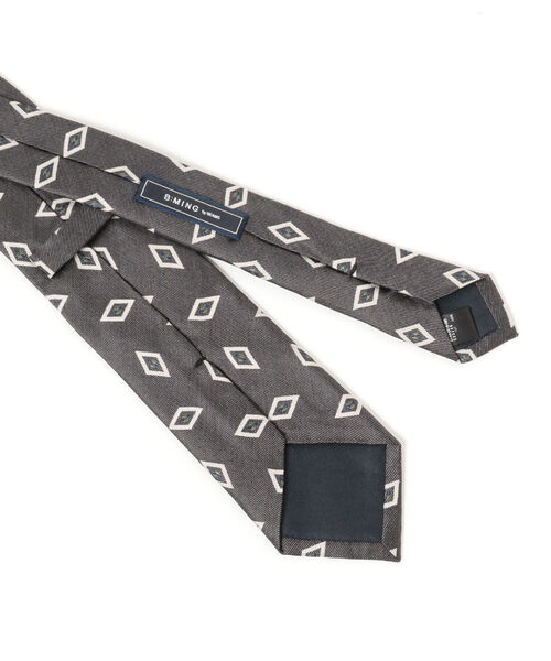 B:MING by BEAMS(ビーミングバイビームス)の「B:MING by BEAMS / シルク プリントネクタイ 22F(ネクタイ・メンズ・グレー/グレー系その他/ブラウン系その他/ブルー系その他/ブルー系その他2/ブルー系その他3・ONE SIZE)」の8枚目の写真