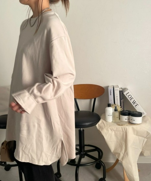 sakishimatokyo(サキシマトーキョー)の「ポンチ袖口タックチュニック(シャツ/ブラウス・レディース・ブラック/アイボリー・FREE)」の15枚目の写真