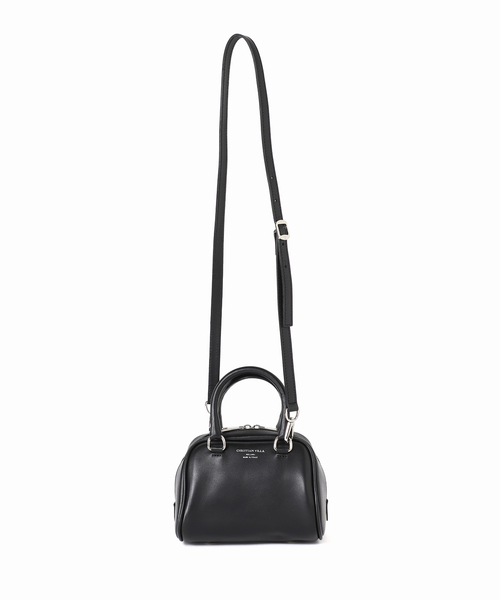 CHRISTIAN VILLA(クリスチャンヴィラ)の「【CHRISTIAN VILLA /クリスチャン ヴィラ】MINI ハンドルバッグ(ハンドバッグ・レディース・ブラック/キャメル・FREE)」の3枚目の写真