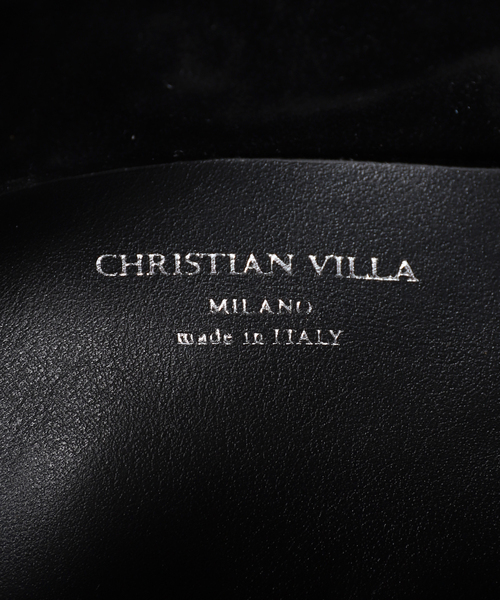 CHRISTIAN VILLA(クリスチャンヴィラ)の「【CHRISTIAN VILLA /クリスチャン ヴィラ】MINI ハンドルバッグ(ハンドバッグ・レディース・ブラック/キャメル・FREE)」の18枚目の写真
