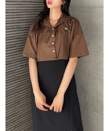 ENVYM | エンブロイダリーショートＳＨ(Tシャツ/カットソー)