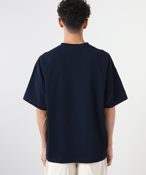 JOURNAL STANDARD（ジャーナルスタンダード）の「TAKE IT TAKE STORE COW Tシャツ（Tシャツ/カットソー・メンズ・ホワイト/ネイビー・LARGE/MEDIUM）」の6枚目の写真