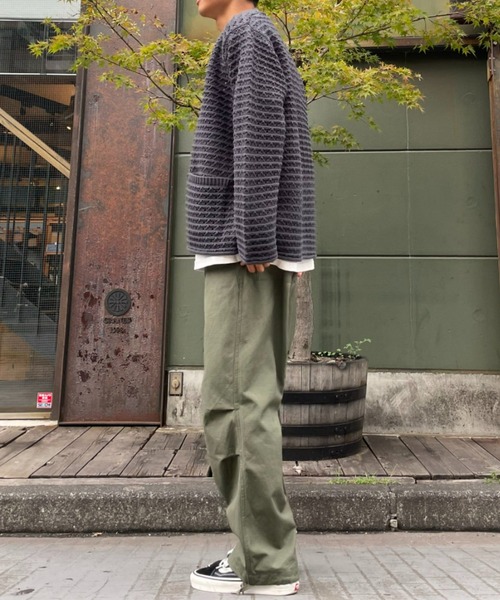 CIAOPANIC（チャオパニック）の「かぎ針カーディガン（カーディガン/ボレロ・メンズ・ブラック/ブラウン/グレー・MEDIUM/LARGE）」の18枚目の写真