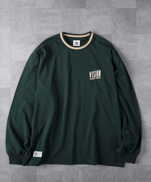 VISION STREET WEAR(ヴィジョンストリートウェア)の「【VISION STREET】ストリートプリントロンT(Tシャツ/カットソー・メンズ・ホワイト/グリーン・S/M/L/XL)」の10枚目の写真