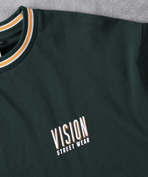 VISION STREET WEAR(ヴィジョンストリートウェア)の「【VISION STREET】ストリートプリントロンT(Tシャツ/カットソー・メンズ・ホワイト/グリーン・S/M/L/XL)」の12枚目の写真