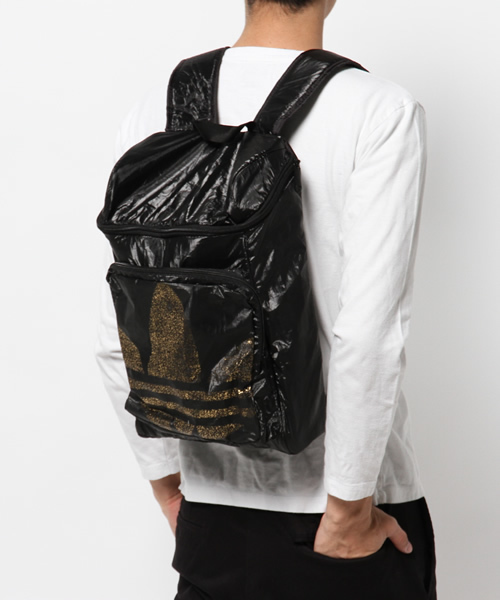 adidas Originals(アディダスオリジナルス)の「ユニセックス アディダス リュック adidas SCI FI BACKPACK(バックパック/リュック・メンズ・ブラック・ONE SIZE)」の10枚目の写真