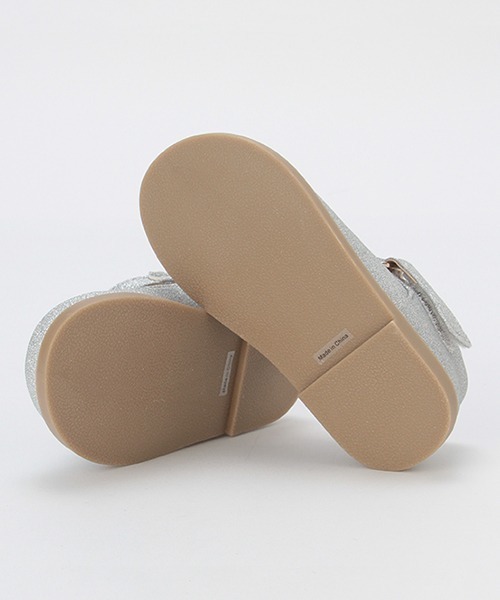 petit main（プティマイン）の「ミニハートフェイクレザーシューズ（その他シューズ・キッズ・シルバー/キナリ/モカ・19cm/15cm/14cm/16cm/17cm/18cm）」の12枚目の写真