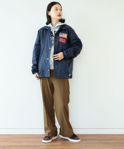 BEAMS BOY（ビームスボーイ）の「BEAMS BOY / ソリッド スラックス（スラックス・レディース・グリーン系その他3/ブラウン系その他4・0/1）」の4枚目の写真