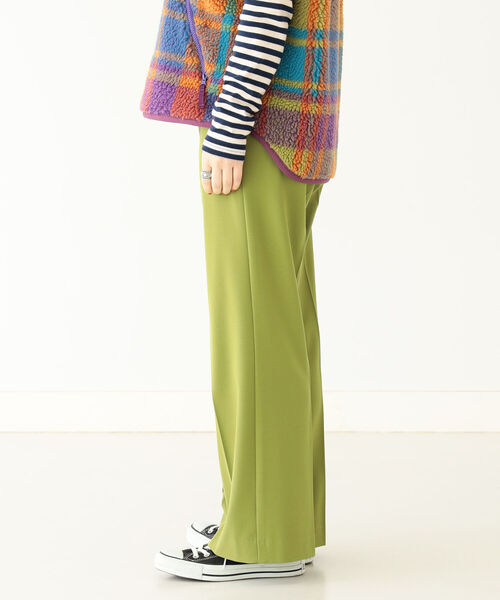 BEAMS BOY（ビームスボーイ）の「BEAMS BOY / ソリッド スラックス（スラックス・レディース・グリーン系その他3/ブラウン系その他4・0/1）」の7枚目の写真