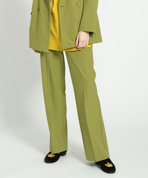 BEAMS BOY（ビームスボーイ）の「BEAMS BOY / ソリッド スラックス（スラックス・レディース・グリーン系その他3/ブラウン系その他4・0/1）」の9枚目の写真