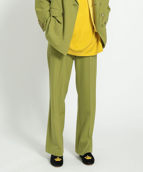 BEAMS BOY（ビームスボーイ）の「BEAMS BOY / ソリッド スラックス（スラックス・レディース・グリーン系その他3/ブラウン系その他4・0/1）」の10枚目の写真