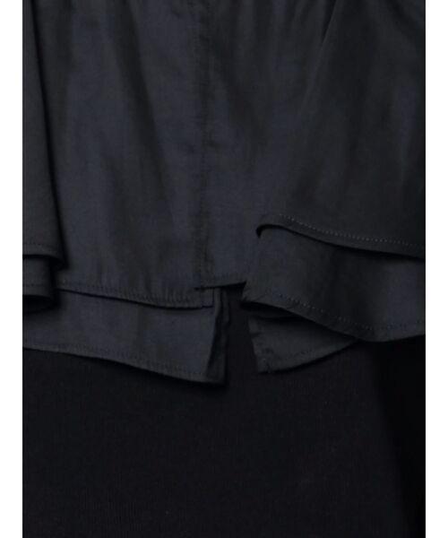 LAGUNAMOON（ラグナムーン）の「ラッフルカラーニットプルオーバー（ニット/セーター・レディース・アイボリー/ブラック/ブルー・FREE）」の7枚目の写真